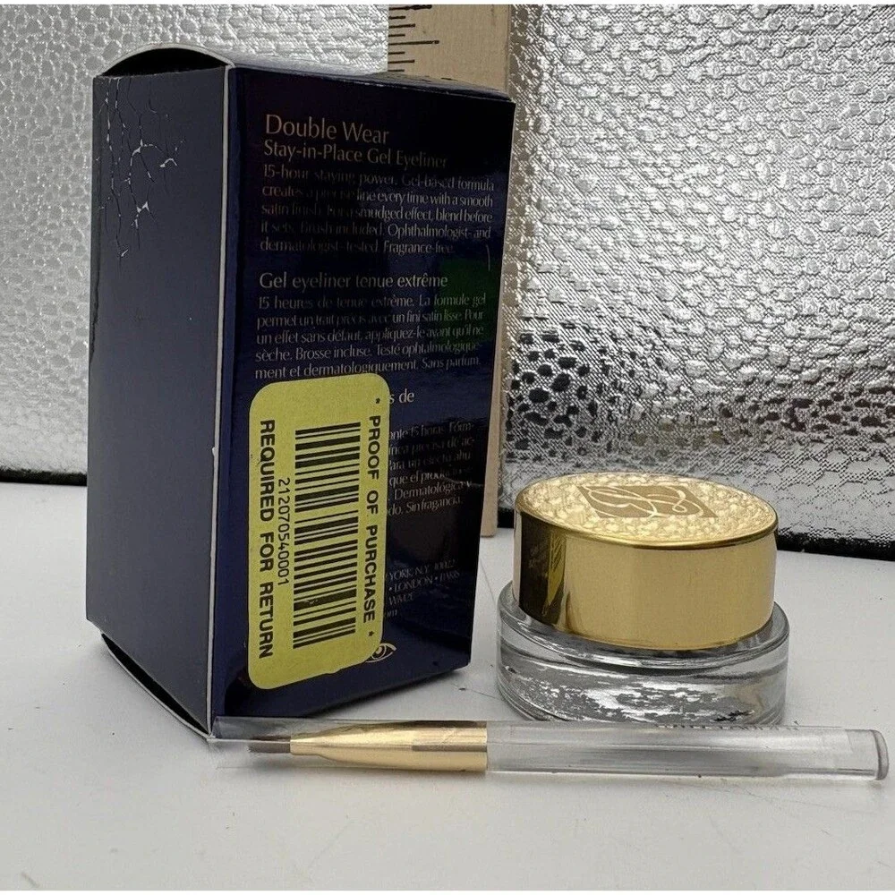 Estee Lauder Double Wear Stay in-Place Gel Eyeliner (BLK) STAY ONYX 1.oz 3 g NEW